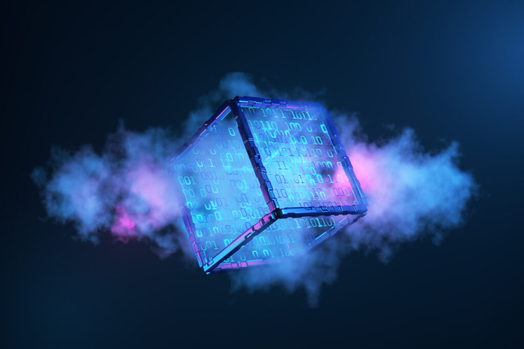 Image of Blockchain, data visualisation