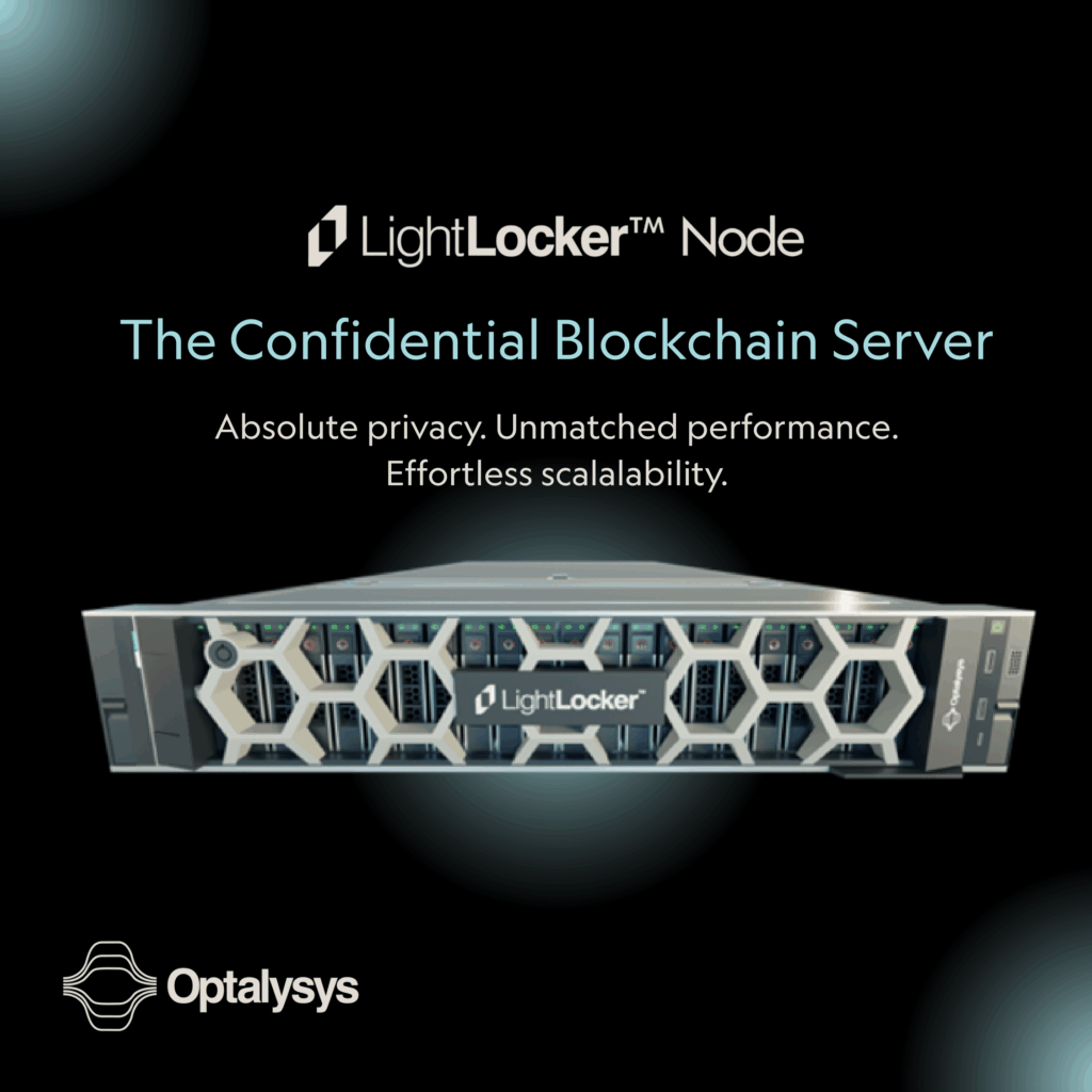 Lightlocker node. The confidential blockchain server. Absolute privacy. Unmatched performance. Effortless scalability.