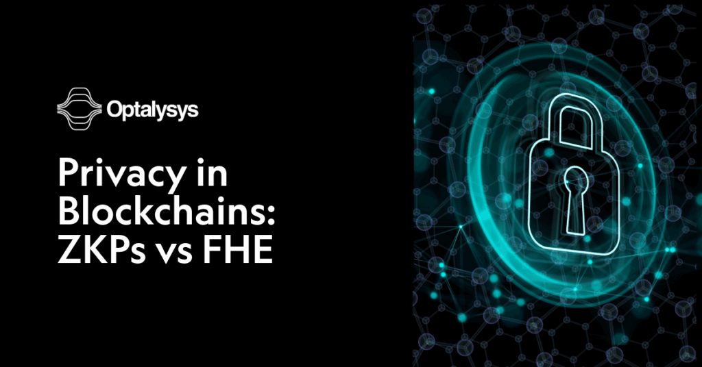Privacy in Blockchains ZKPS vs FHE