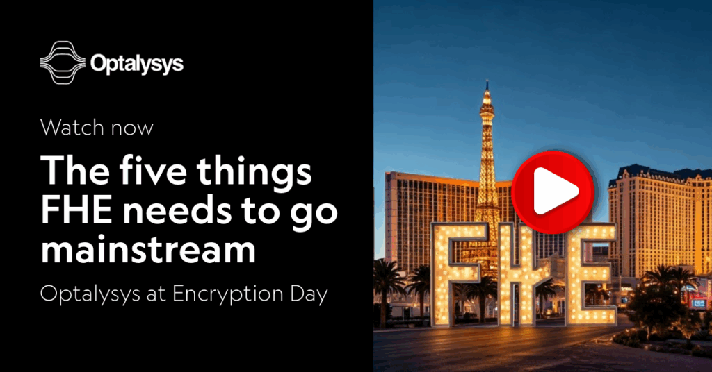 The five things FHE needs to go mainstream encryption day