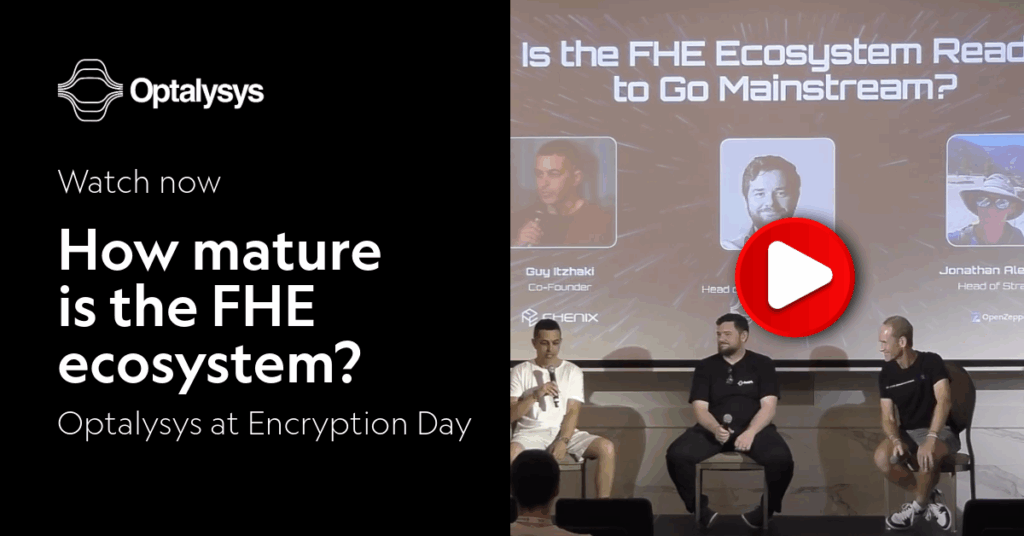 How mature is the FHE ecosystem?