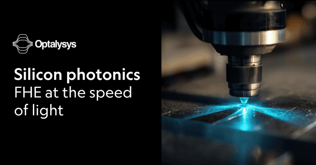 Silicon photonics FHE at the speed of light