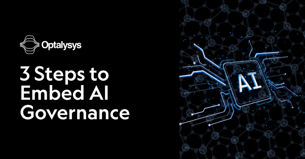 3 steps to embed AI governance