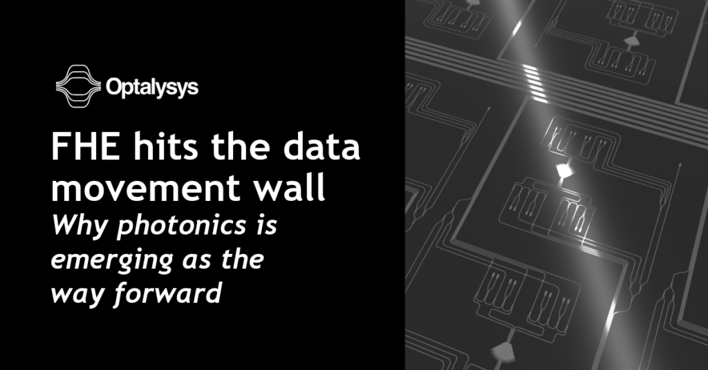 FHE data movement wall