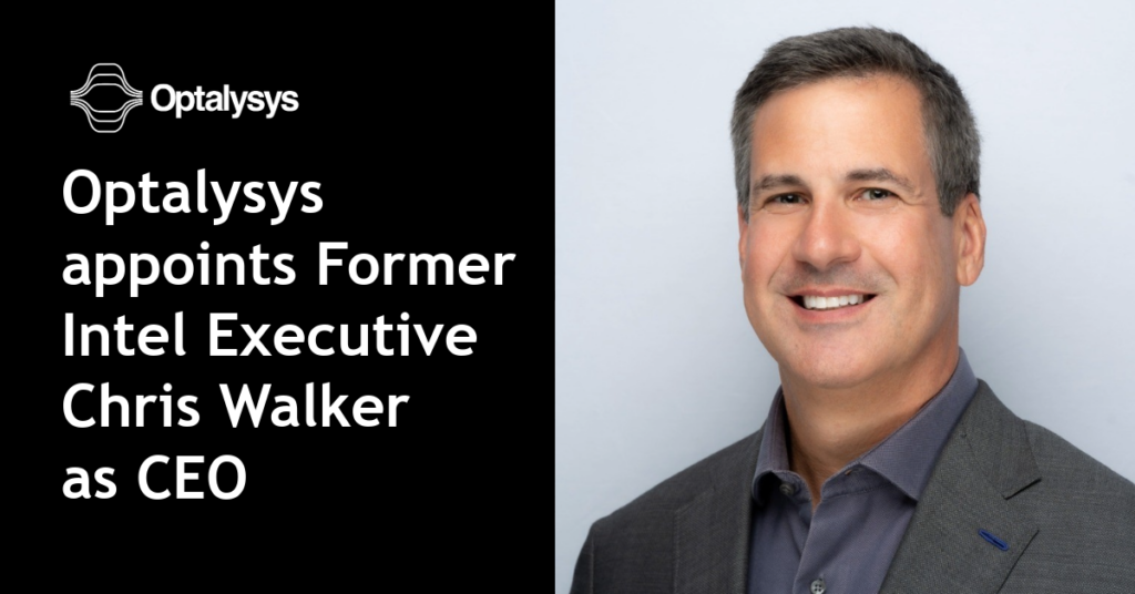 Optalysys appoints Former Intel Executive Chris Walker as CEO